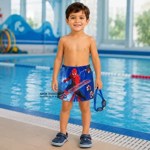 مایو شلوارکی پسرانه اسپایدرمن — تصویر ۲