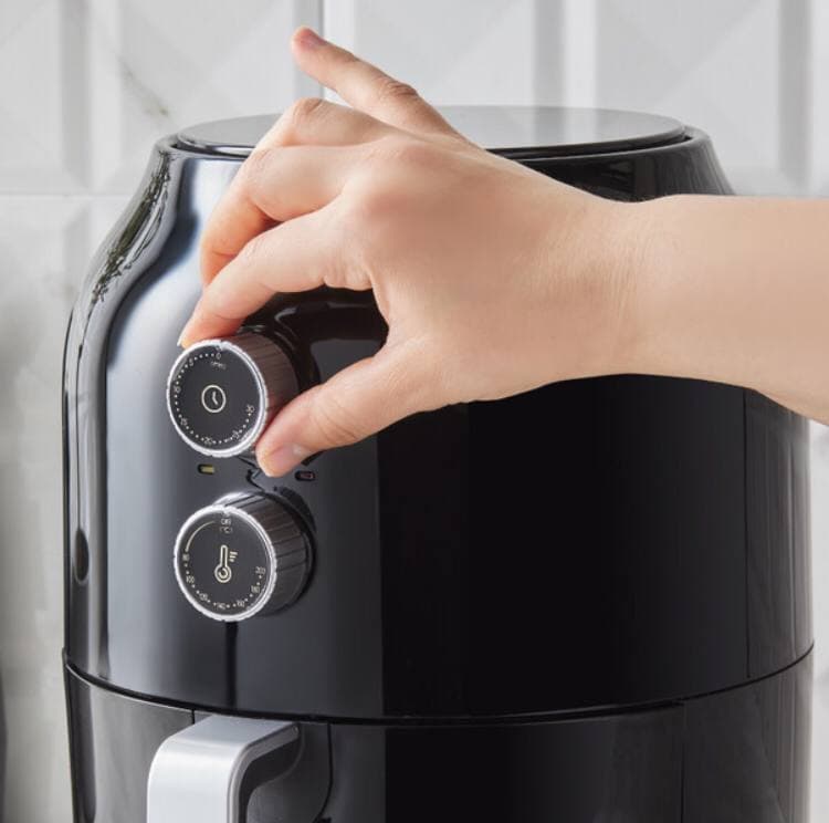هواپز رژیمی کاراجا مدل Multifry مشکی — تصویر ۳