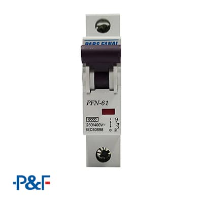 فیوز مینیاتوری یک پل 4 آمپر PFN-1P پارس فانال