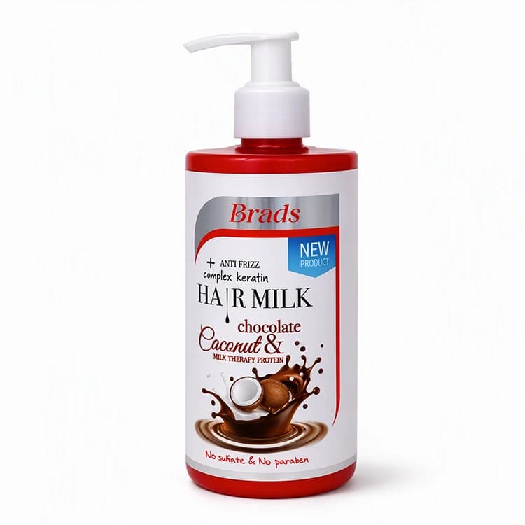 شیر مو Brads مدل Milk Therapy Protein حجم 300 میلی لیتر