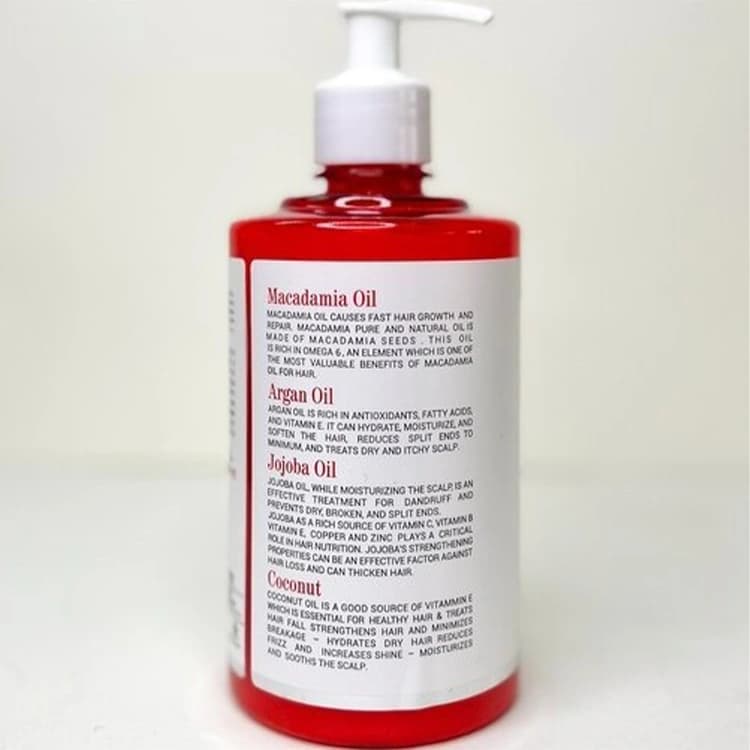 ماسک مو Brads مدل Hydrating and Nourishing حجم 500 میلی لیتر — تصویر ۳