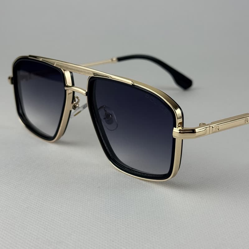 عینک آفتابی خلبانی (Aviator) مردانه پلیس مدل MT5G222 C01 — تصویر ۸