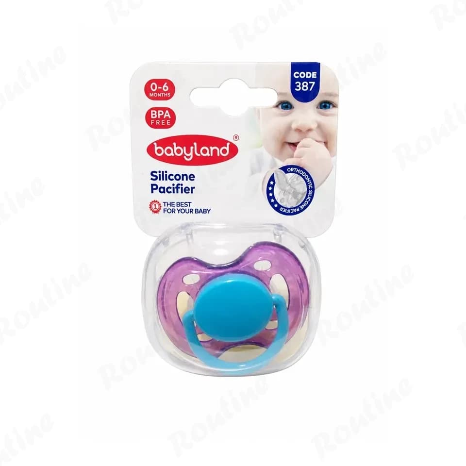 پستانک ارتودنسی بیبی لند 0 تا 6 ماه کد 387 — تصویر ۴