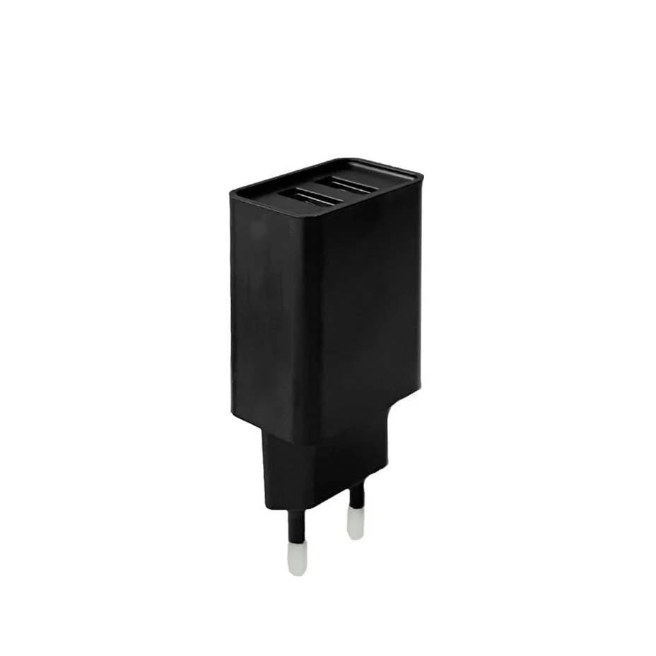 شارژر دیواری دو پورت DENMEN مدل DC02 – مشکی – MN(بدون پک)