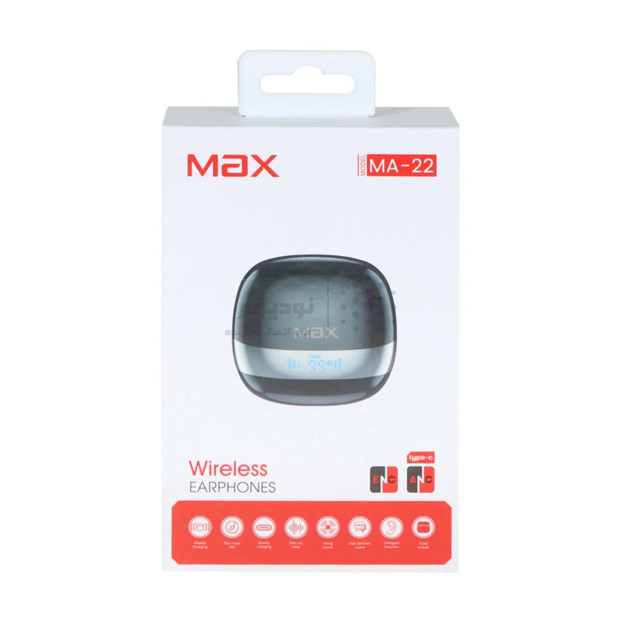 ایرفون بی سیم Max مدل MA-22 ANC – سفید – MMX — تصویر ۷