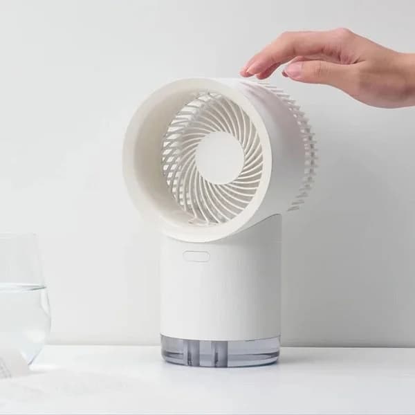 پنکه رومیزی مدل AIR COOLER FAN-365 ظرفیت 4000 میلی آمپر ساعت — تصویر ۴