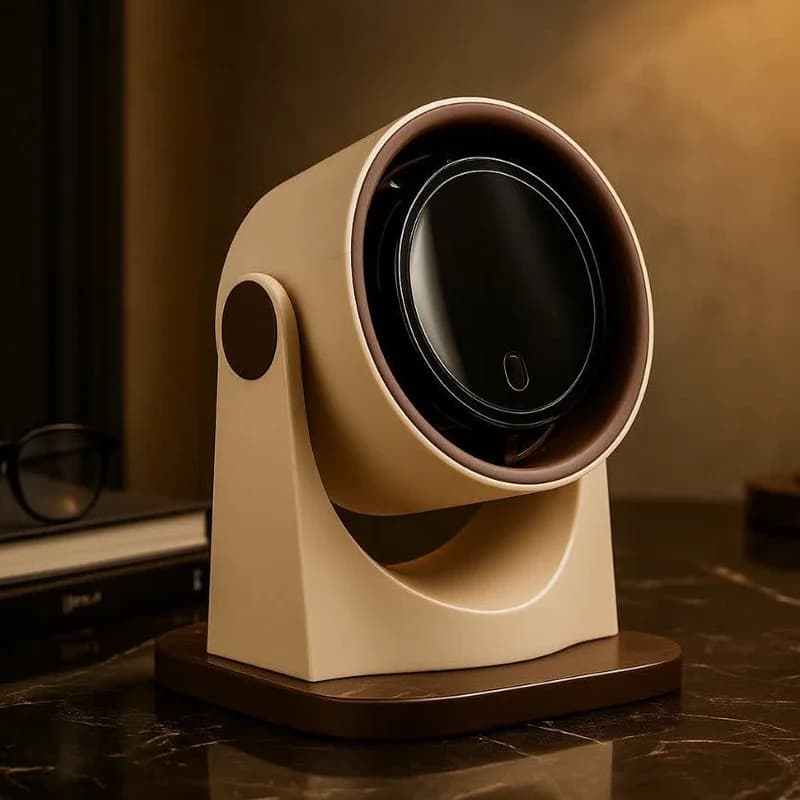 پنکه شارژی سیرکولاتور مدل DESKTOP ظرفیت 6800 میلی آمپر ساعت — تصویر ۳