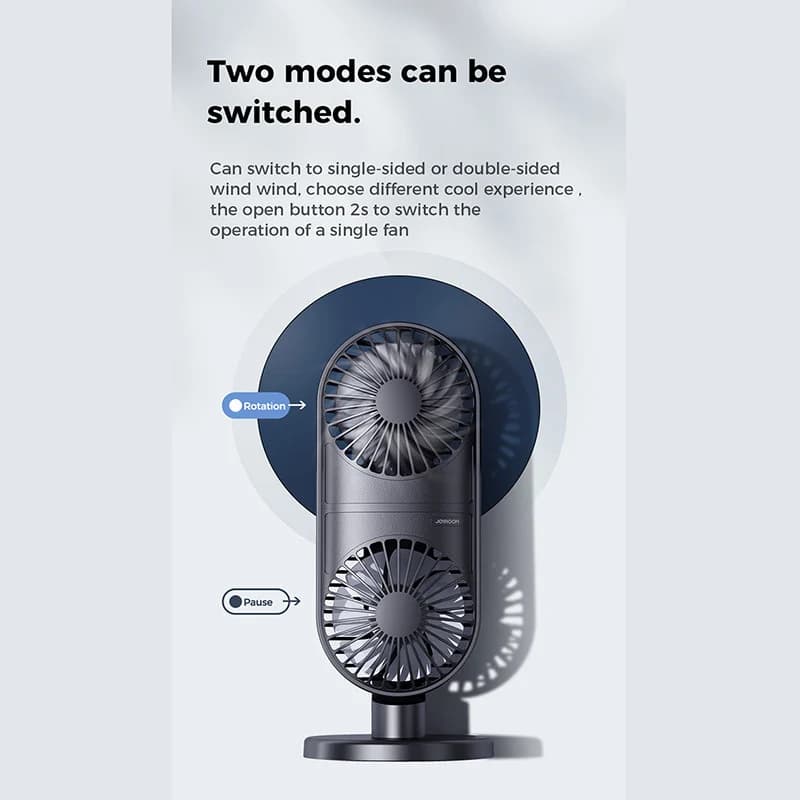 پنکه رومیزی جوی روم مدل Vertical Double Engine Fan — تصویر ۶