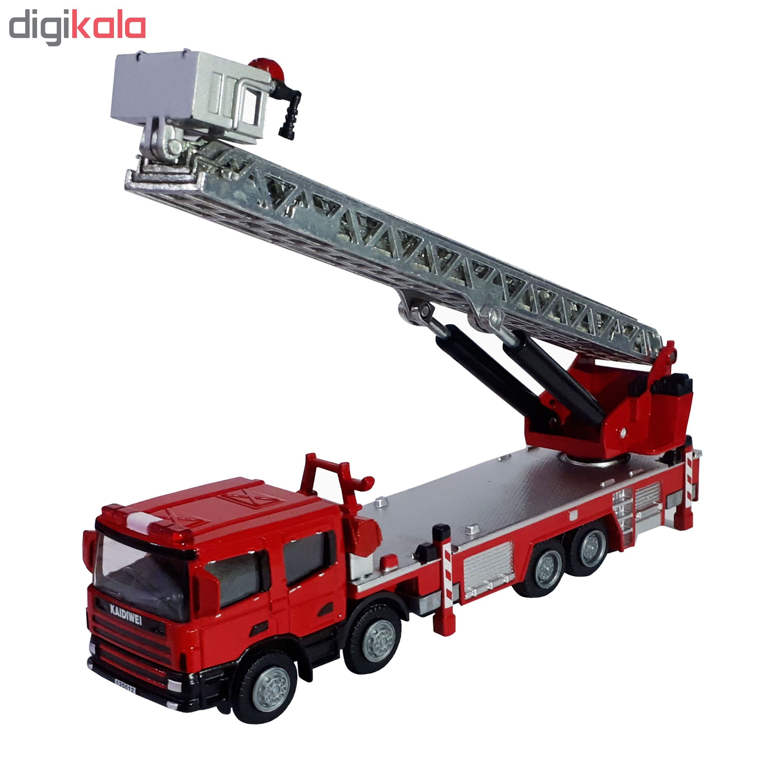 ماشین بازی کی دی دبلیو مدل اتش نشانی کد 625012 — تصویر ۲