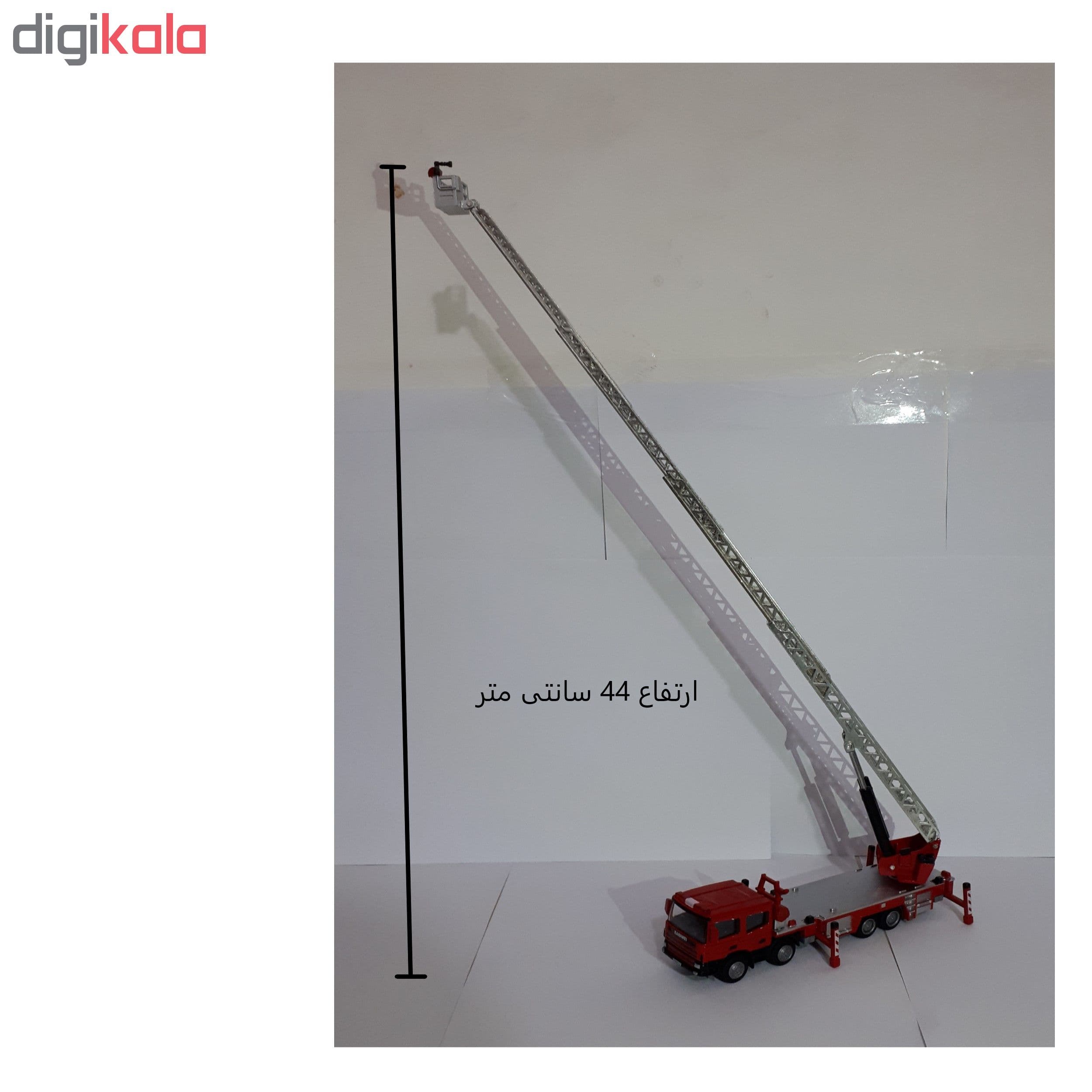 ماشین بازی کی دی دبلیو مدل اتش نشانی کد 625012 — تصویر ۵