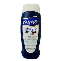 ESPANOL ALMOND BODY MILK LIFTING CREAM500 ML لوسیون بدن اسپانول ضد ترک و سفت کننده ۵۰۰ میل