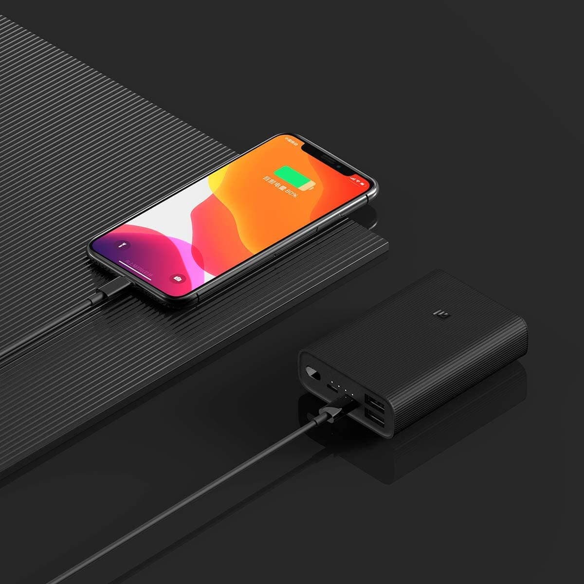 پاوربانک 10 هزار میلی آمپر شیائومی مدل mi 10000mah V3 compact 22.5w pb1022Zm — تصویر ۳