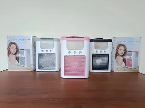 کولر رومیزی AIR COOLER FAN همراه با مه پاش K918 — تصویر ۳