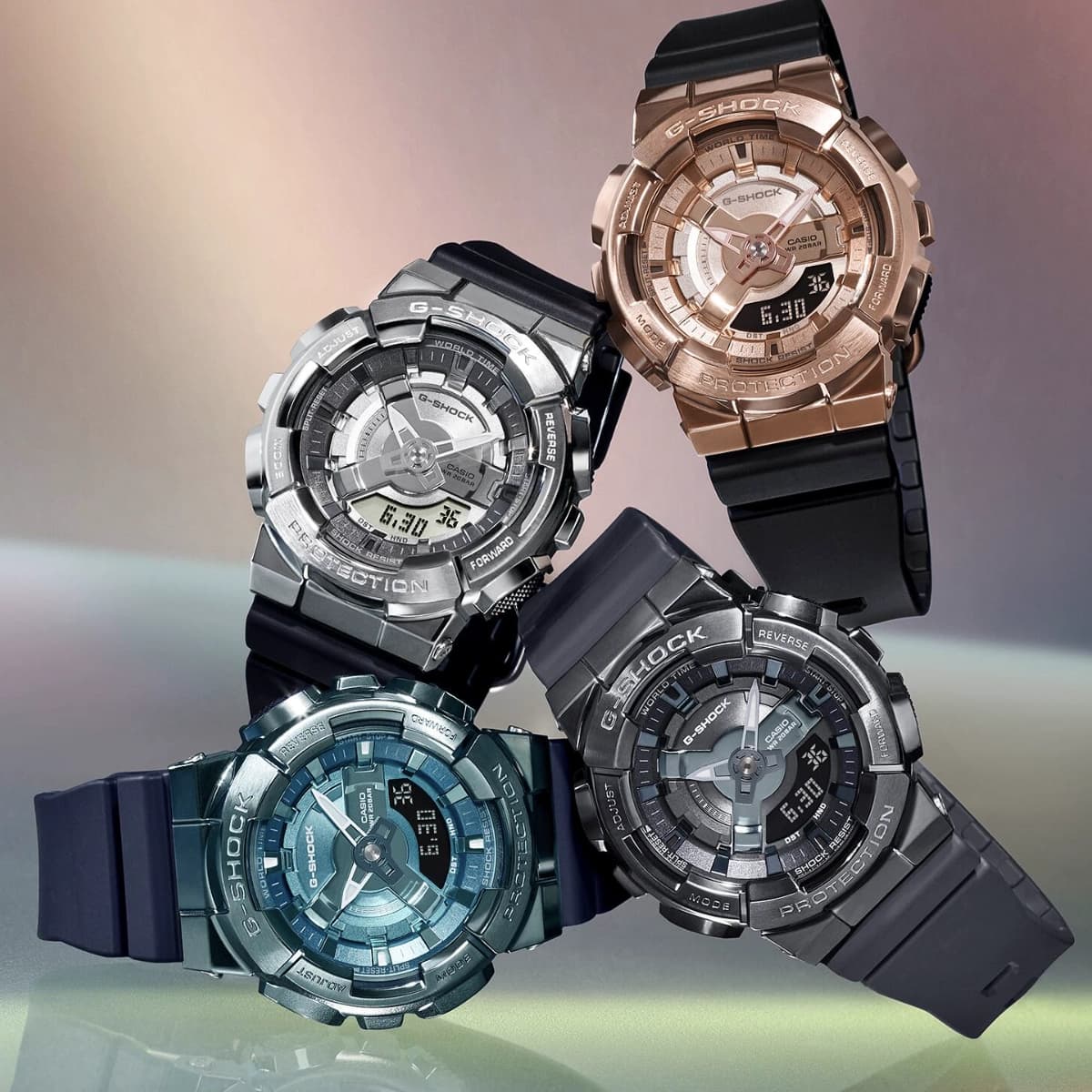 ساعت مچی زنانه جی شاک مدل Casio G-Shock GM-S110LB-2ADR — تصویر ۴