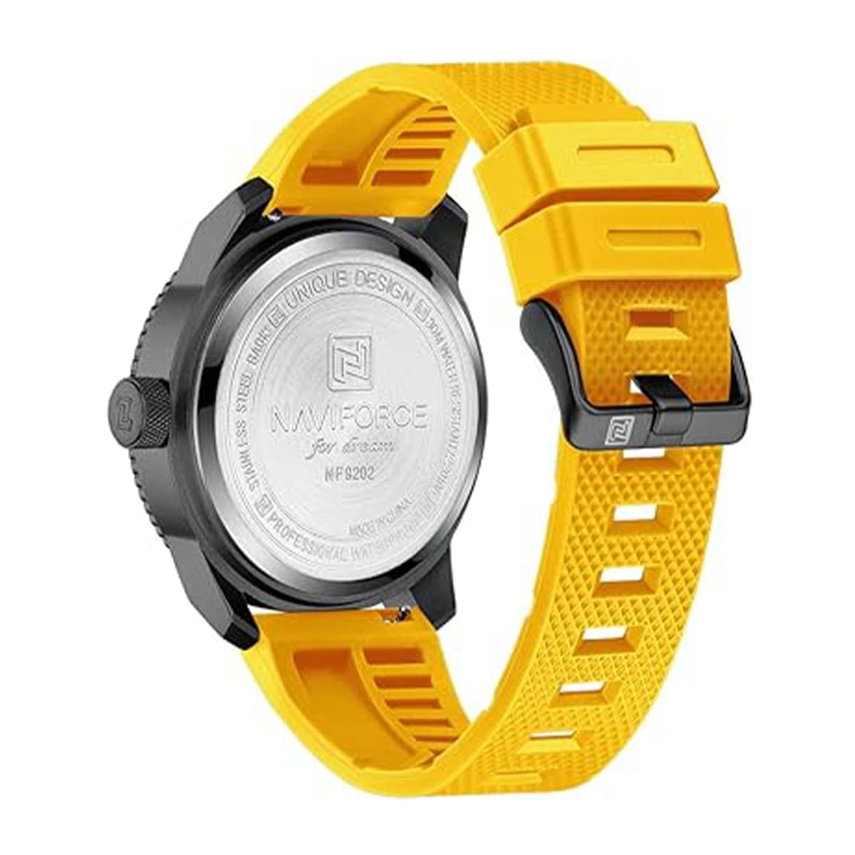 ساعت مچی مردانه نیوی فورس مدل NaviForce NF 9202 B/Y/Y — تصویر ۳