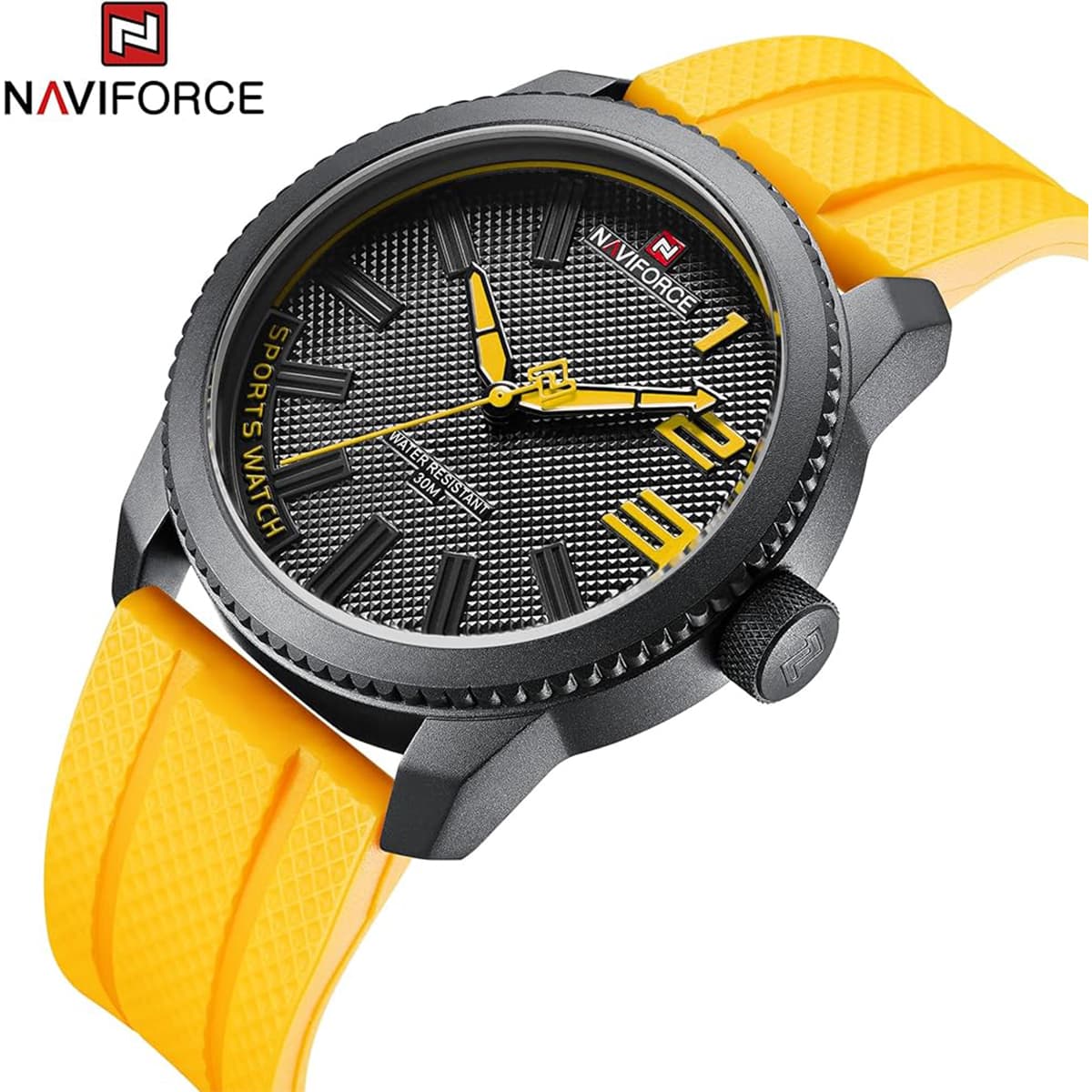 ساعت مچی مردانه نیوی فورس مدل NaviForce NF 9202 B/Y/Y — تصویر ۲