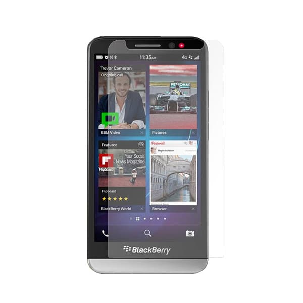 گلس شیشه ای شفاف بلک بری Z30