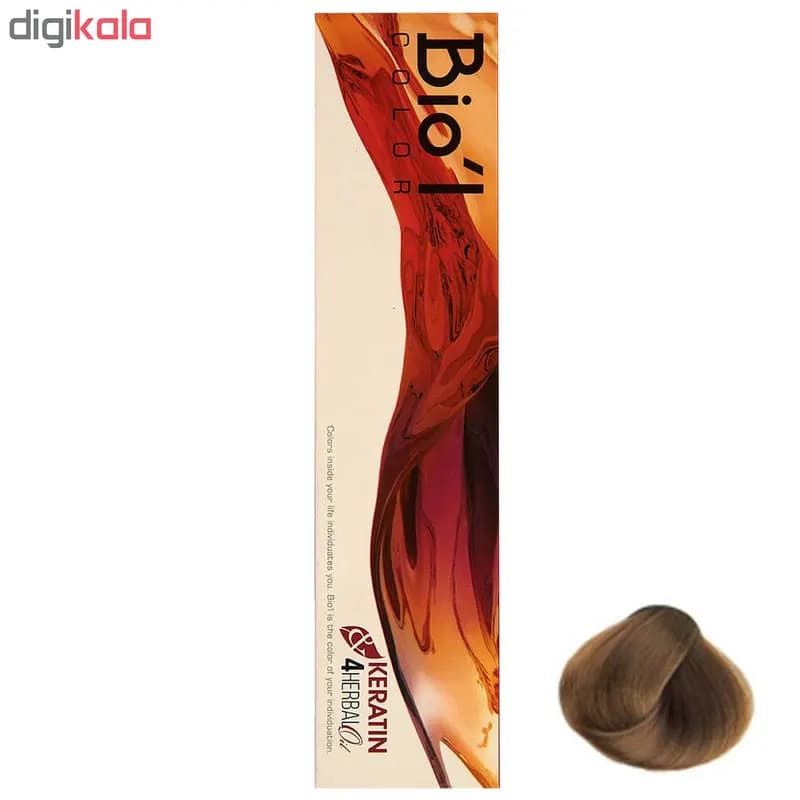 رنگ موی بیول سری Cappuccino مدل HERBAL شماره 9.35 حجم 100 میلی لیتر رنگ بلوند کاپوچینو خیلی روشن — تصویر ۲