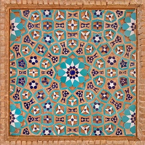 پوستر دیواری کاشی طرح سنتی — تصویر ۲