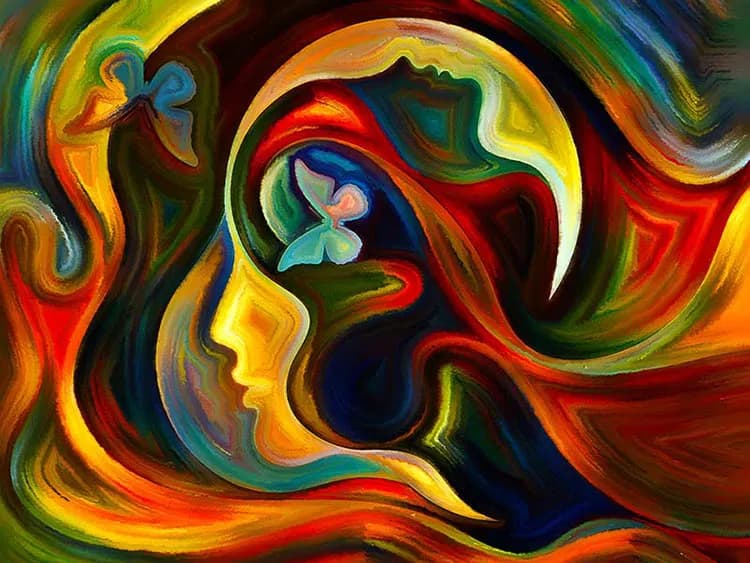 کاغذ دیواری هنری مادر