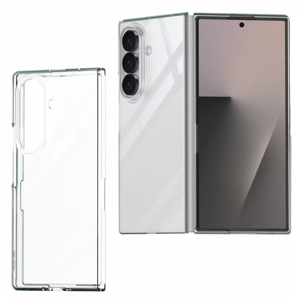 قاب Delgado تمام شفاف Samsung Galaxy Z Fold 7 مارک Green Lion — تصویر ۶