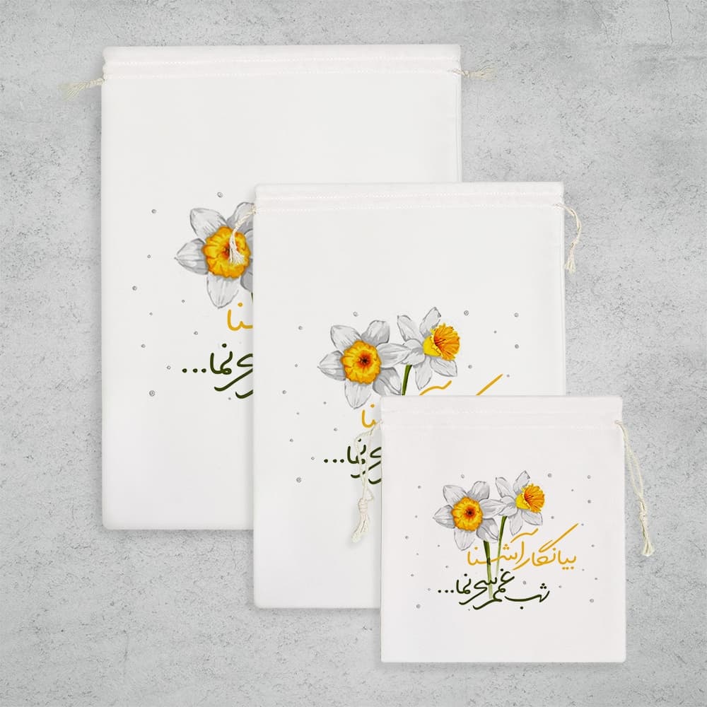 کیسه نظم دهنده بیا نگار آشنا شب غمم سحر نما — تصویر ۳