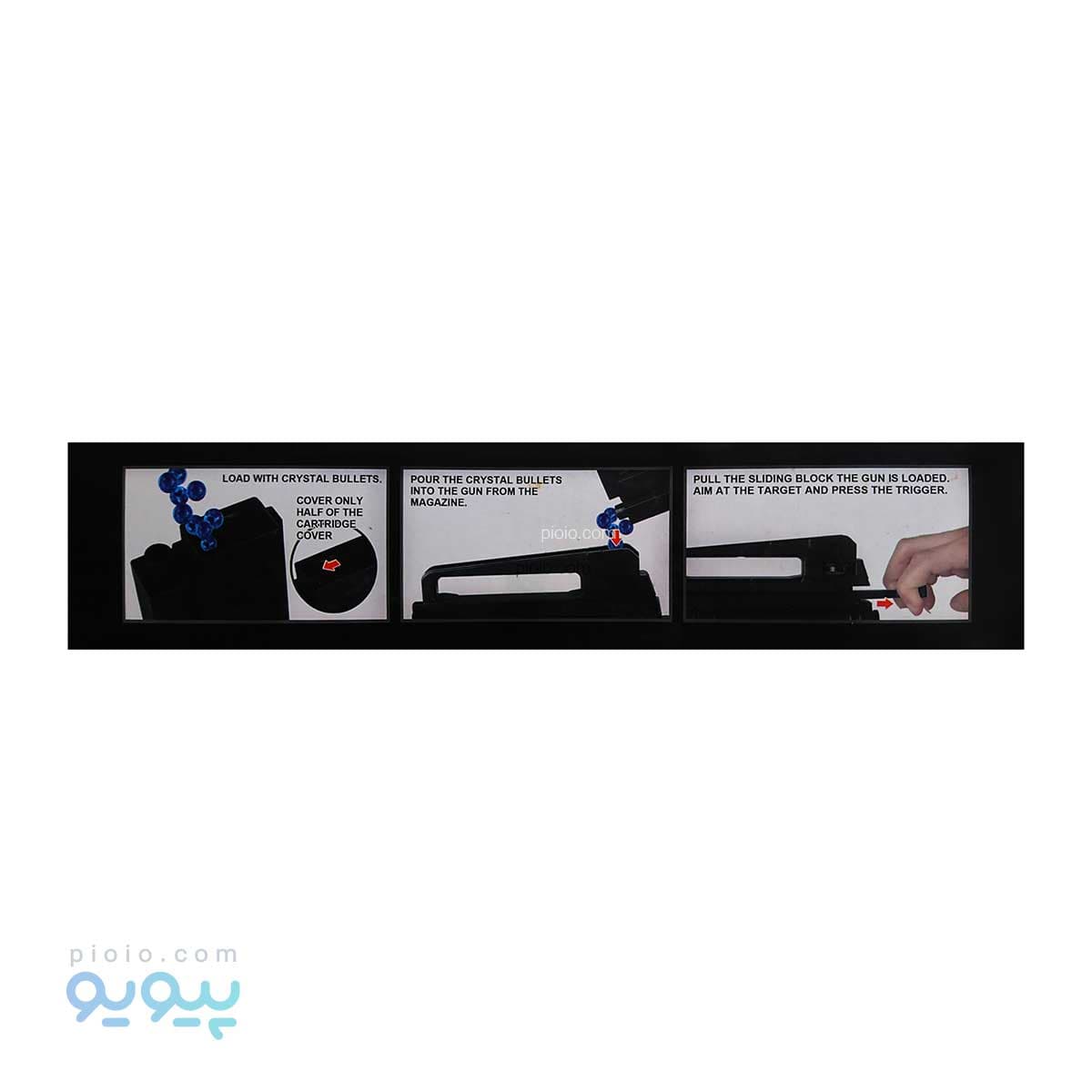 اسباب بازی تفنگ مسلسل m16aa — تصویر ۲