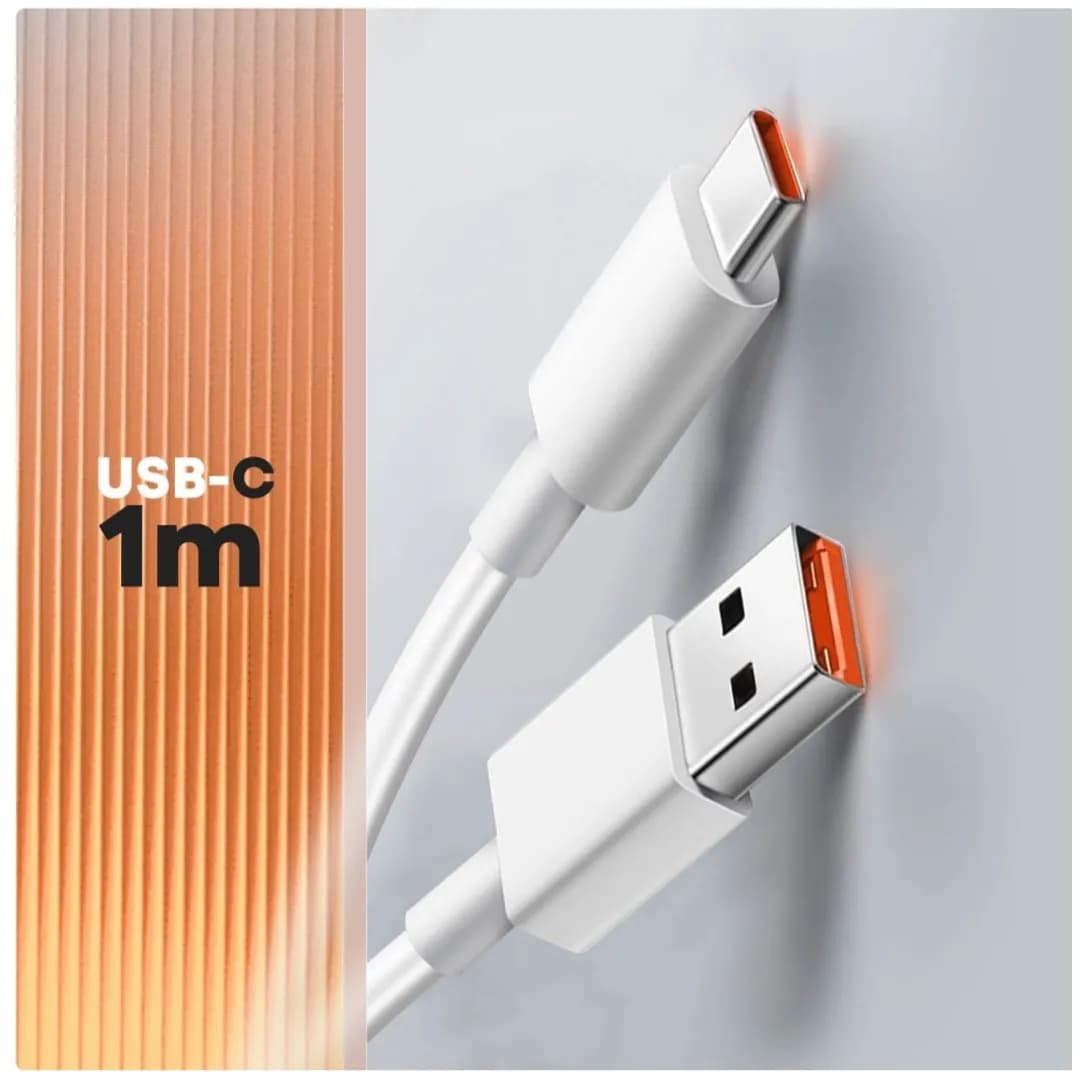 (پک ده تایی)کابل تبدیل Type-C به USB اوریجینال شیائومی (پک ده تایی) — تصویر ۲