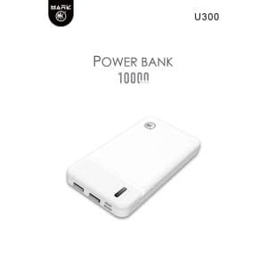 پاور بانک مارک مدل U300R ظرفیت 10000 میلی آمپر ا Mark U300R Power Bank 10000 mAh — تصویر ۲