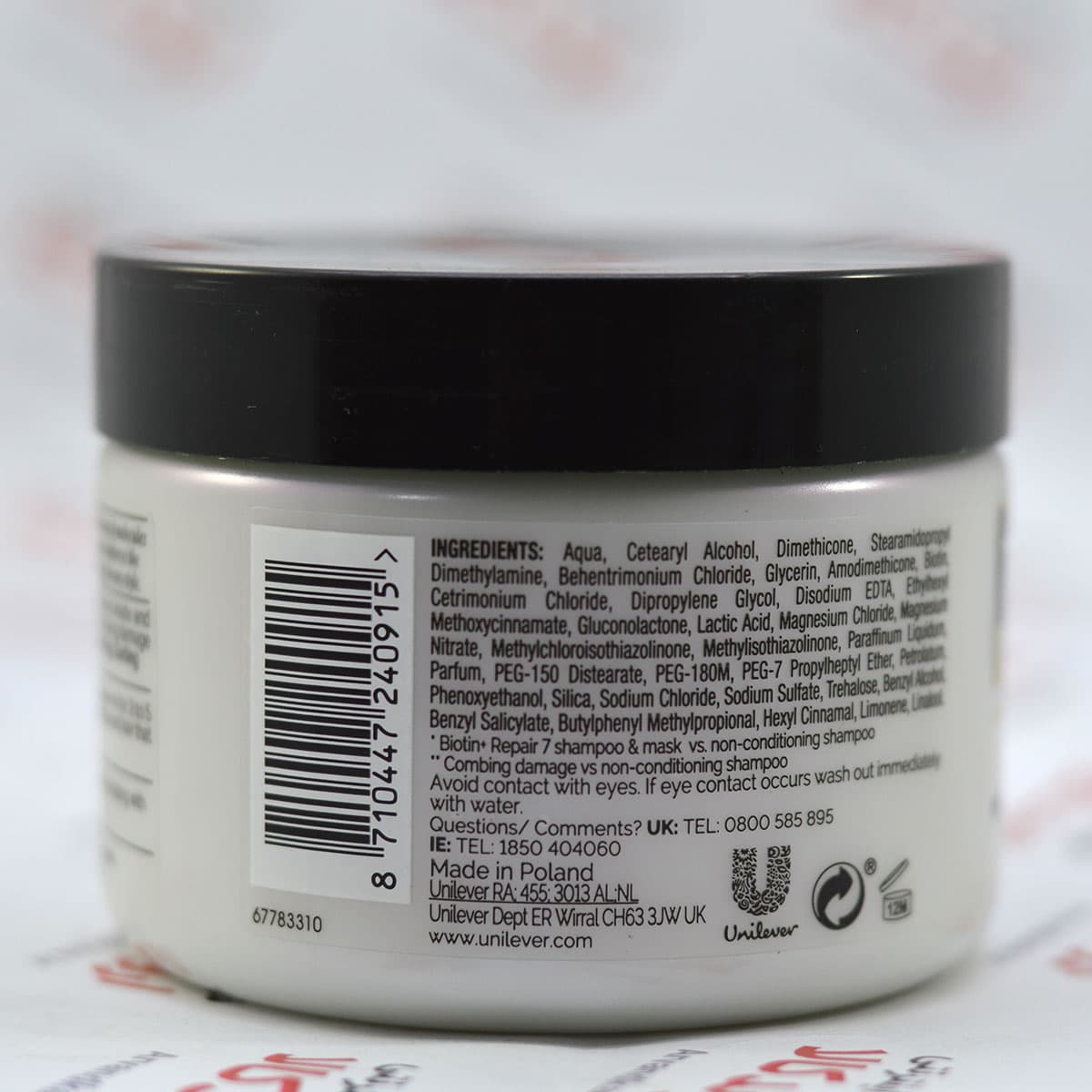 ماسک مو ترزمه TRESemme مدل Repair & Protect 7 — تصویر ۲