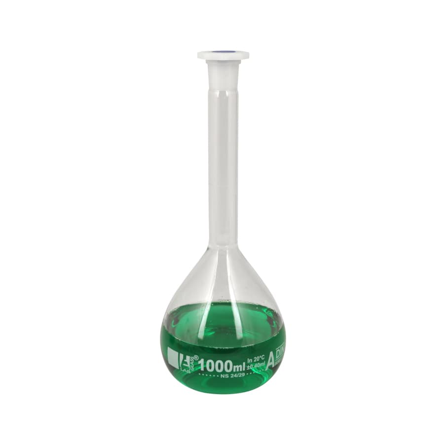بالن ژوژه A درب پلاستیکی گواهی کالیبراسیون 250ml Eisco