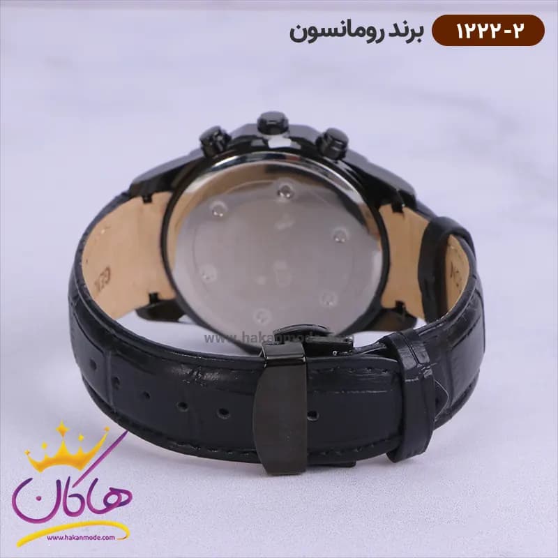 ساعت رومانسون مردانه بند چرمی 1222/2 — تصویر ۳