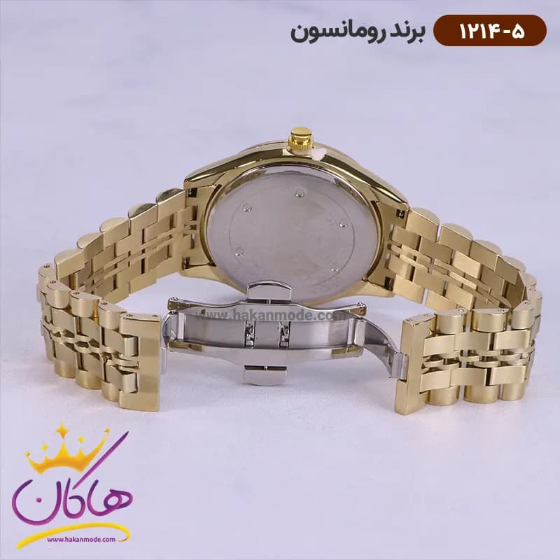 ساعت رومانسون مردانه بند فلزی 1214/5 — تصویر ۵