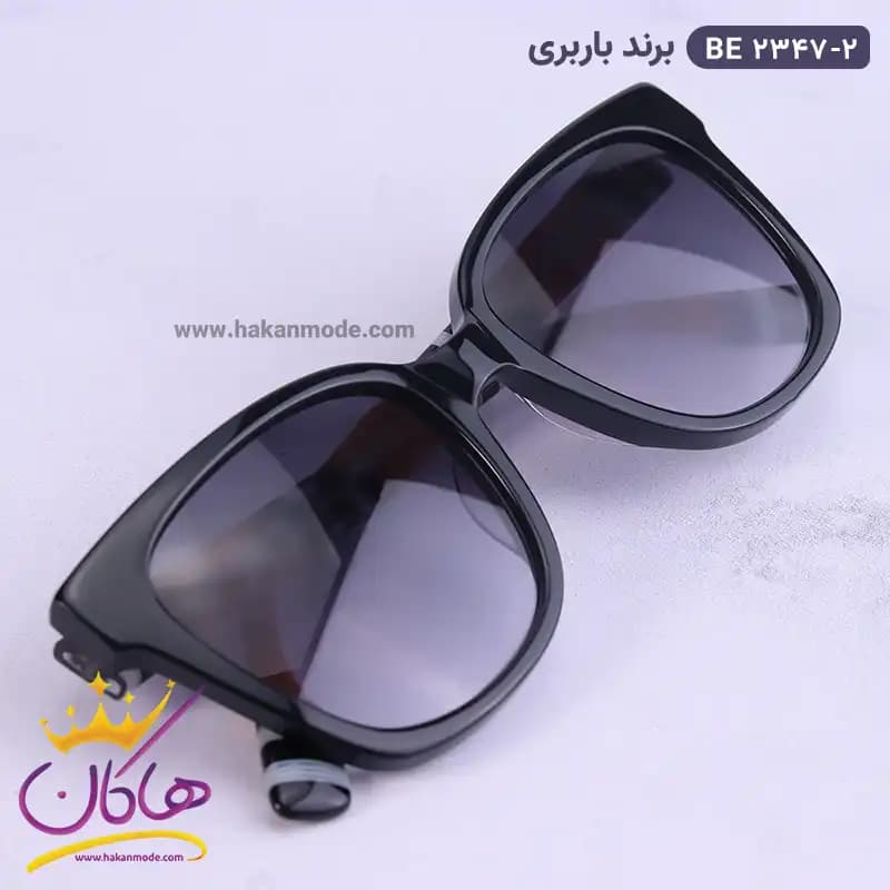 عینک آفتابی باربری زنانه مشکی BE2347/2 — تصویر ۸