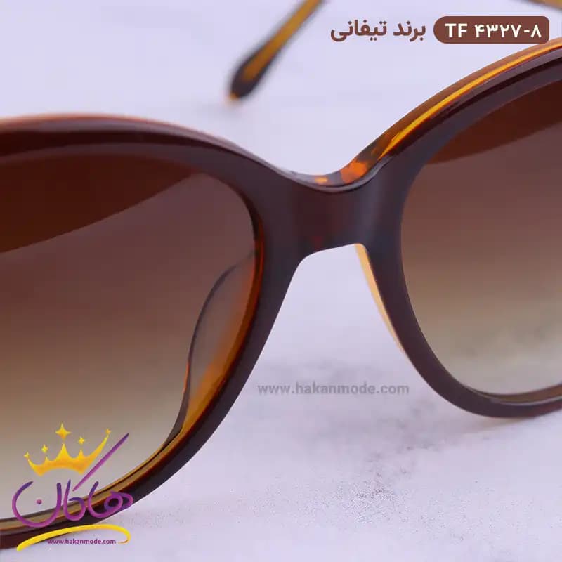 عینک آفتابی تیفانی زنانه قهوه ای TF4327 — تصویر ۵