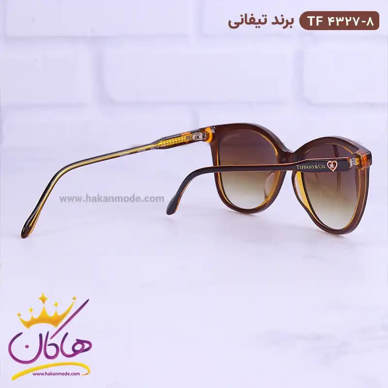 عینک آفتابی تیفانی زنانه قهوه ای TF4327 — تصویر ۶