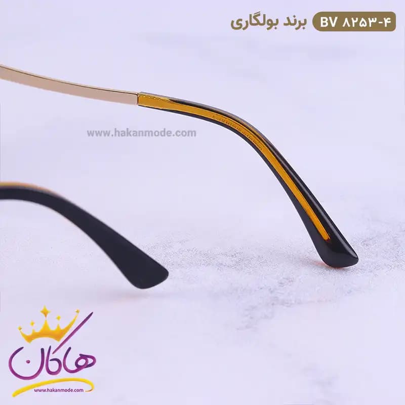 عینک آفتابی بولگاری زنانه گربه ای قهوه ای BV8253/4 — تصویر ۵