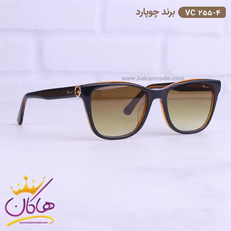 عینک آفتابی شوپارد زنانه ویفرر قهوه ای VCH255 — تصویر ۸
