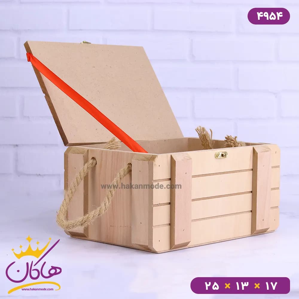 جعبه هدیه طرح صندوق | کد 4954 — تصویر ۸