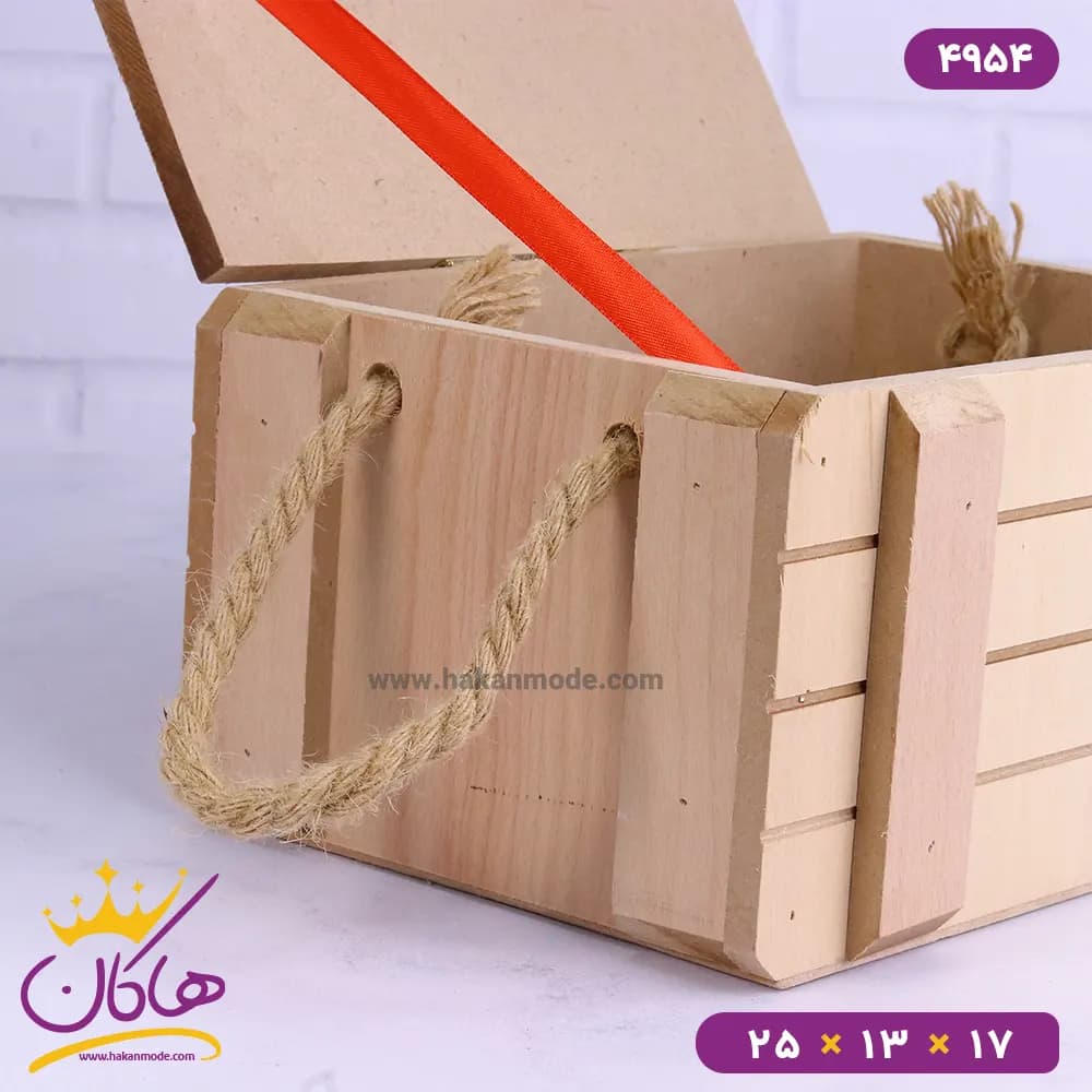 جعبه هدیه طرح صندوق | کد 4954 — تصویر ۷