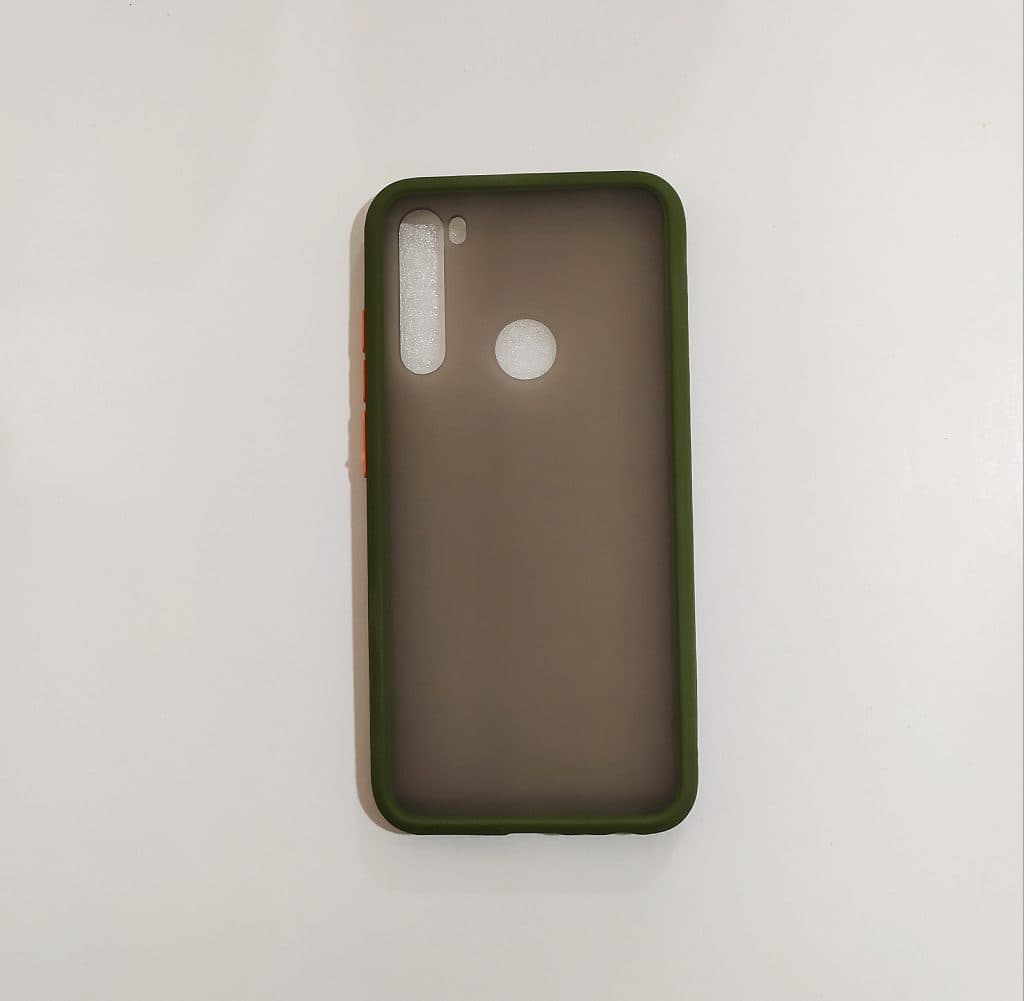 قاب پشت مات دکمه رنگی شیاومی Redmi note8 کد 8 — تصویر ۳