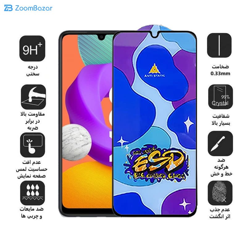 گلس اپیکوی مدل Star ESD مناسب برای گوشی موبایل سامسونگ Galaxy M10s 4G/M21s 4G /M21 4G/M22 4G — تصویر ۳