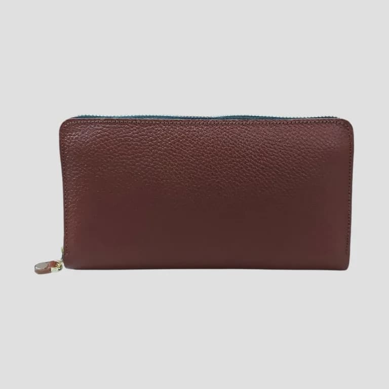 کیف پول راسا چرم عسلی کد M12579