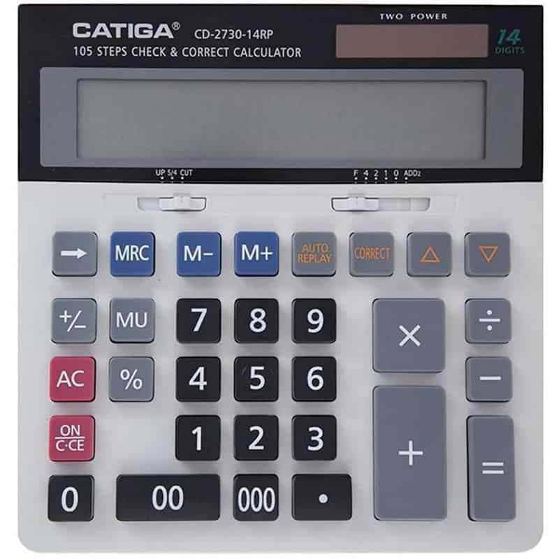 ماشین حساب کاتیگا Catiga CD-2730-14RP