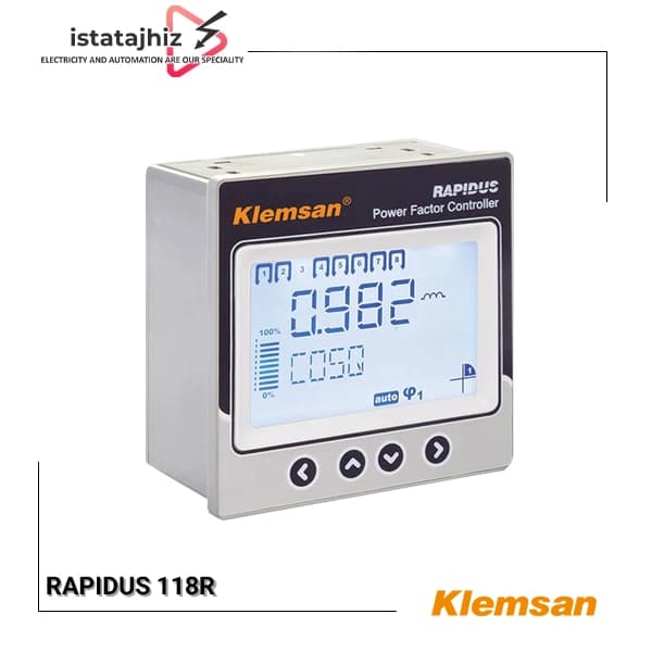 رگولاتور خازنی 8 پله کلمسان مدل RAPIDUS 118R