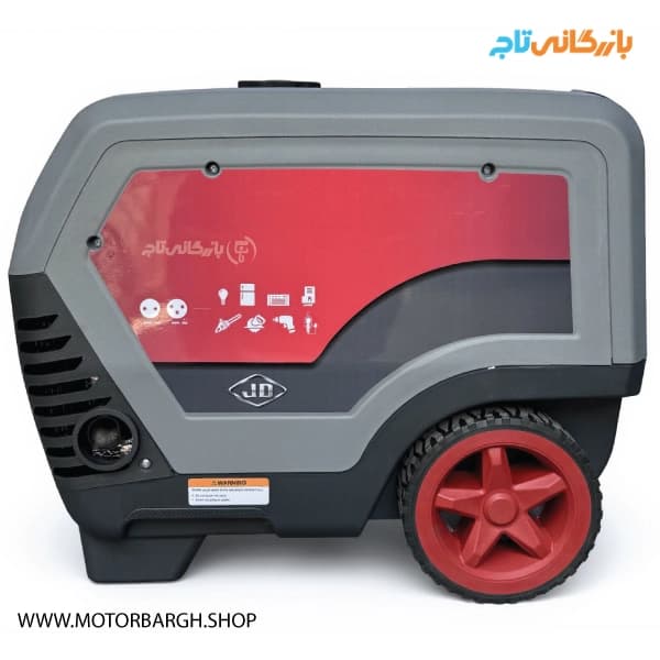 موتور برق بنزینی جیانگ دانگ 5.5 کیلووات مدل JD6500i اینورتری سایلنت به همراه ویدیو معرفی — تصویر ۳