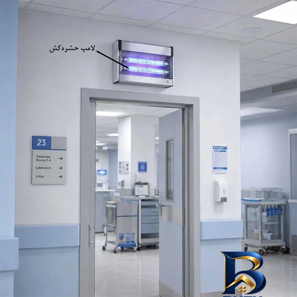 لامپ مهتابی حشره کش طرح uv مدل فلورسنت T۸ اصل — تصویر ۳