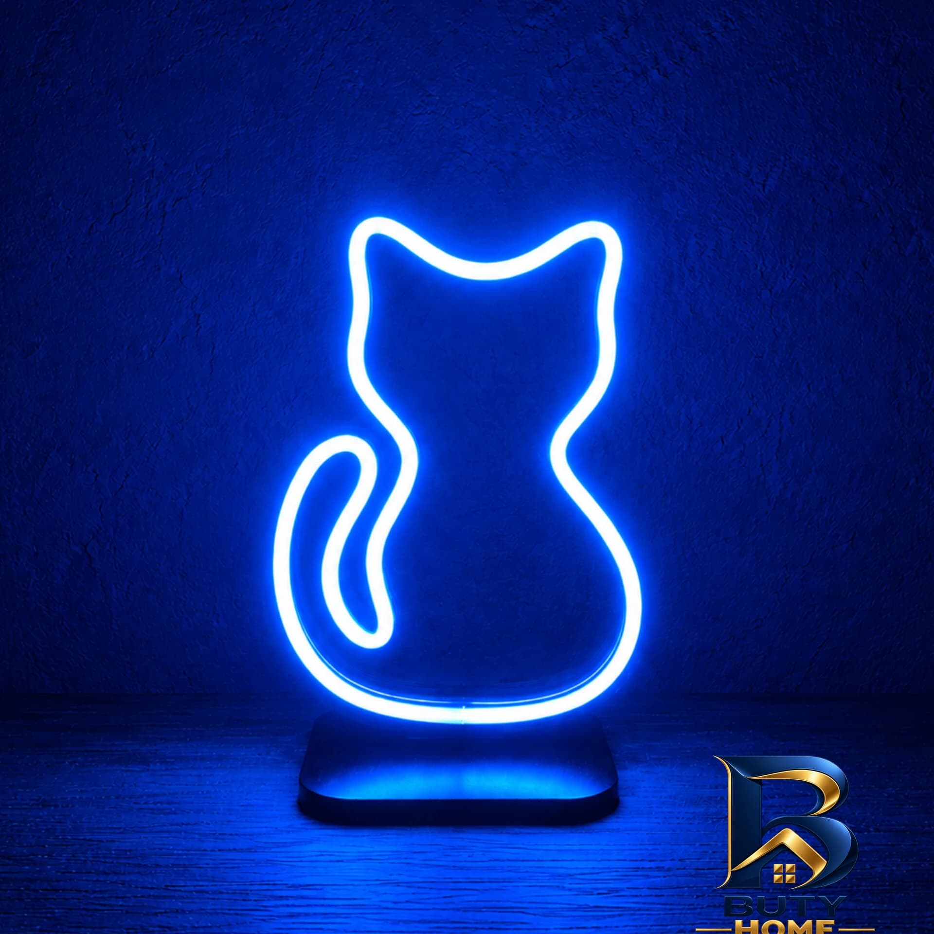 تابلو نئونی طرح گربه کد p۰۱ اصل — تصویر ۵