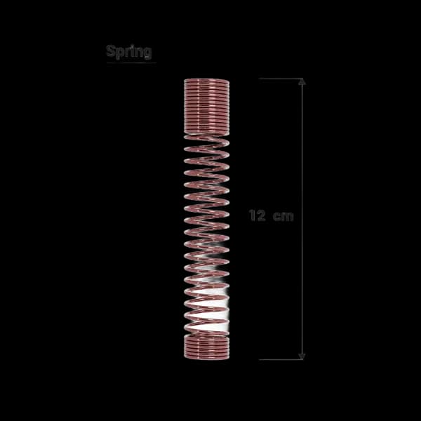 فنر قلیان رزگلد Hookah spring rose gold