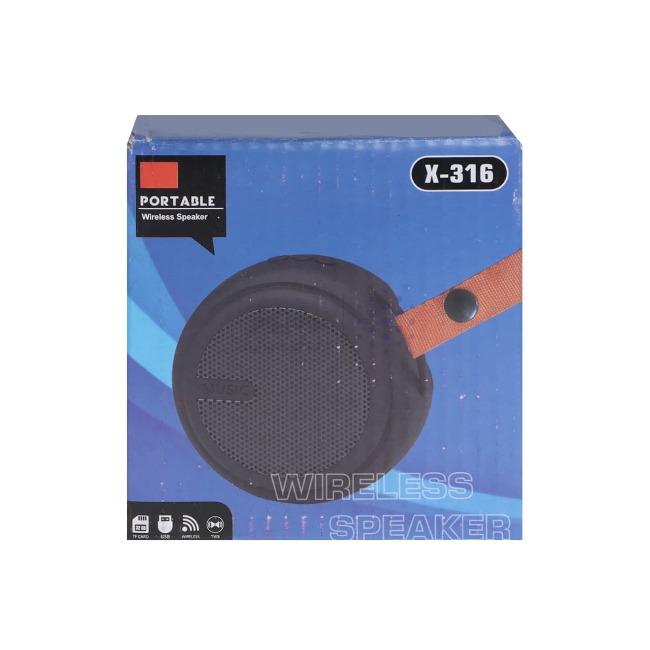 اسپیکر بی سیم مدل X-316 – آبی – NZR — تصویر ۵